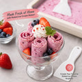 Rolled Ice Cream Maker Stainless Steel Pan