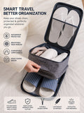 Premium Waterproof Travel Shoe Organizer Bag